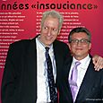 Avec François Bagnaud, biographe et secrétaire particulier de Brigitte Bardot.