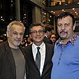 Avec Francis Perrin et Henry-Jean Servat