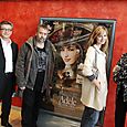 Avec Luc Besson, Louise Bourgoin et Eliane Duverne (Pathé Boulogne).