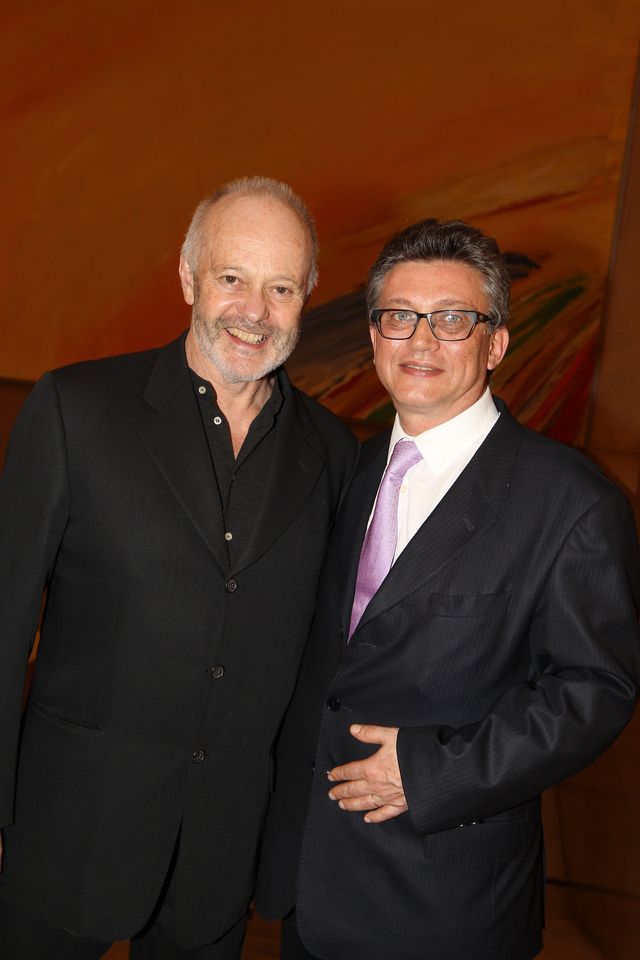 Avec Michaël Radford, président du jury du festival.