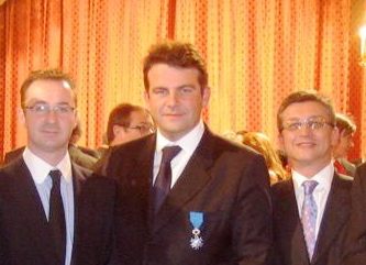 Avec Guillaume Gardillou et Thierry Solère