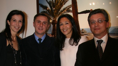 Avec Pascale Cayla, Philippe Ramette et Virginie Epry.
